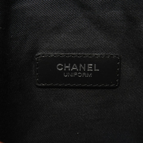 CHANEL Item No. 29, 2020 Matelass Silver Metal Shoulder Bag black WS28562
