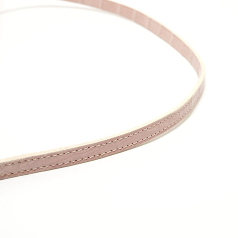 LOUIS VUITTON Special Order Exotic Leather 2-Way Bag Handbag pink WS28563