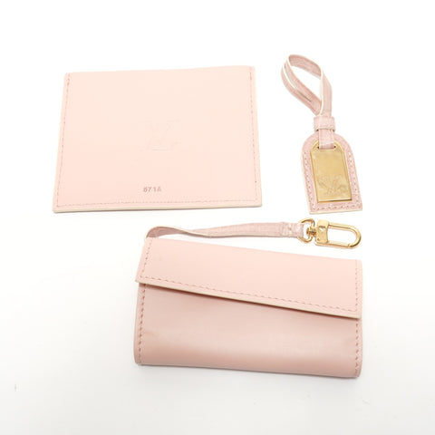 LOUIS VUITTON Special Order Exotic Leather 2-Way Bag Handbag pink WS28563