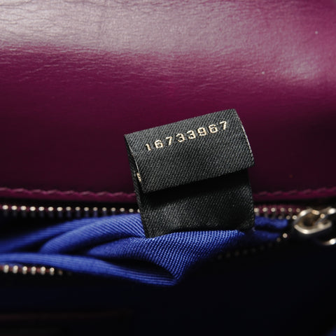 BVLGARI Serpenti ChainShoulder Shoulder Bag purple WS28565