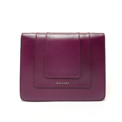 BVLGARI Serpenti ChainShoulder Shoulder Bag purple WS28565