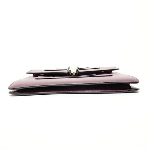 BVLGARI Serpenti ChainShoulder Shoulder Bag purple WS28565