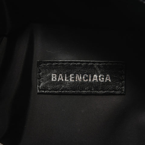 BALENCIAGA ARMY Messenger Bag Shoulder Bag black WS28566