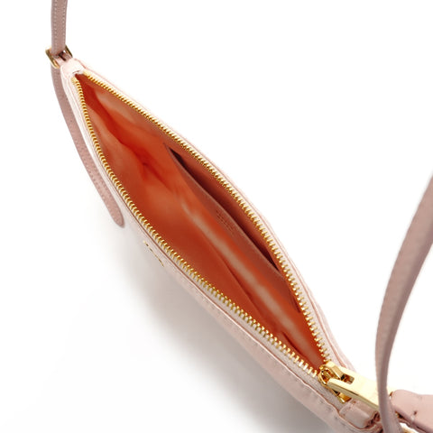 Miu Miu Satin drawstring pouch Shoulder Bag pink WS28567
