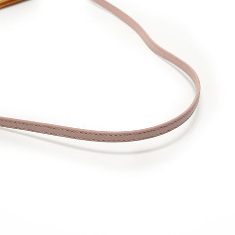 Miu Miu Satin drawstring pouch Shoulder Bag pink WS28567