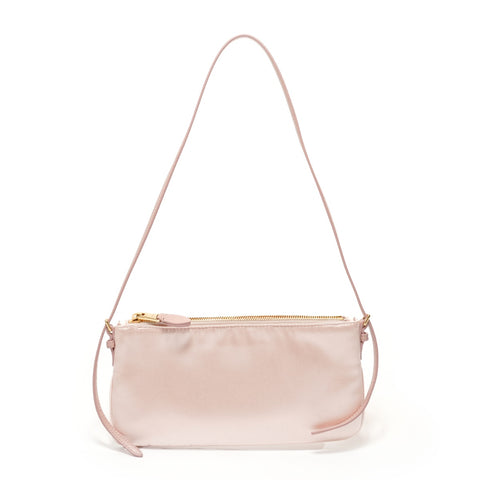 Miu Miu Satin drawstring pouch Shoulder Bag pink WS28567