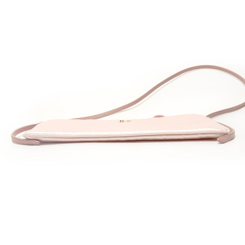 Miu Miu Satin drawstring pouch Shoulder Bag pink WS28567