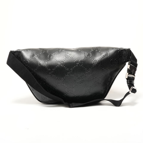 GUCCI GG embossed body bag Shoulder Bag black WS28568