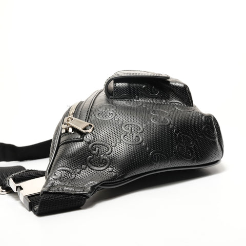GUCCI GG embossed body bag Shoulder Bag black WS28568