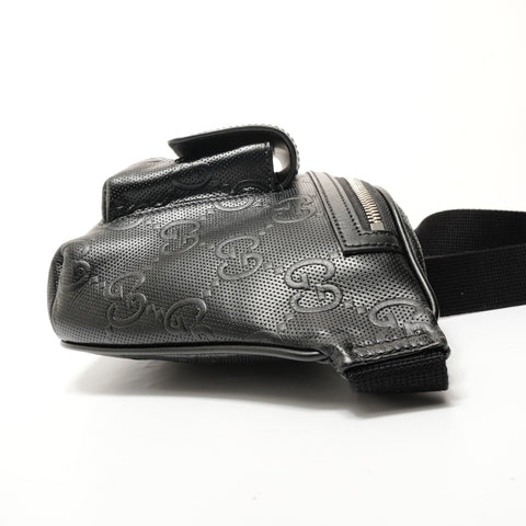GUCCI GG embossed body bag Shoulder Bag black WS28568