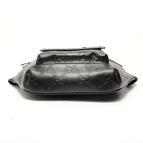 GUCCI GG embossed body bag Shoulder Bag black WS28568