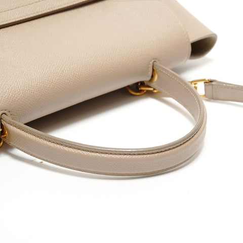 CELINE Belt bag nano 2WAY Handbag beige WS28569