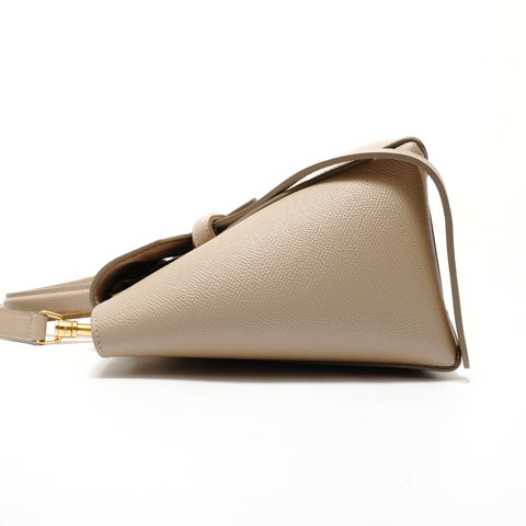 CELINE Belt bag nano 2WAY Handbag beige WS28569