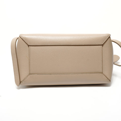 CELINE Belt bag nano 2WAY Handbag beige WS28569