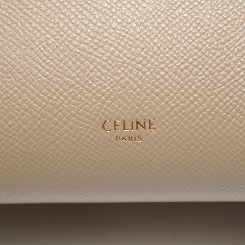 CELINE Belt bag nano 2WAY Handbag beige WS28569