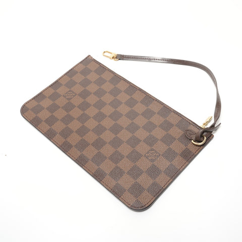 LOUIS VUITTON 2018 Damier Neverfull MM Tote Bag Brown WS28571