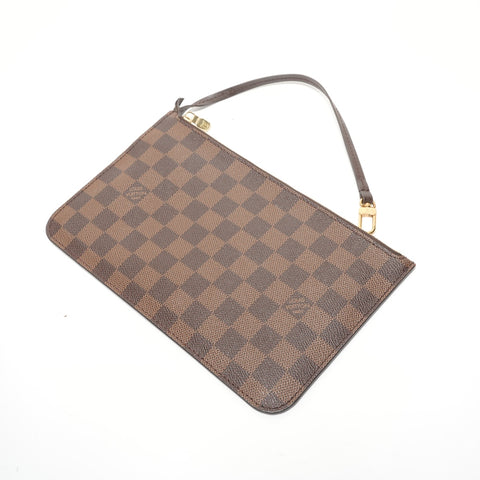 LOUIS VUITTON 2018 Damier Neverfull MM Tote Bag Brown WS28571
