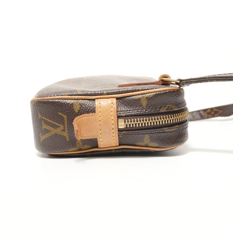 LOUIS VUITTON Monogram Marly Bandoulire, made in 2003. Shoulder Bag Brown WS28574
