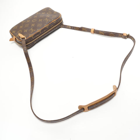 LOUIS VUITTON Monogram Marly Bandoulire, made in 2003. Shoulder Bag Brown WS28574