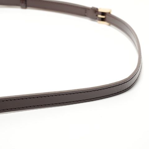 LOUIS VUITTON 2003 Damier Musette Salsa Long Shoulder Bag Brown WS28575