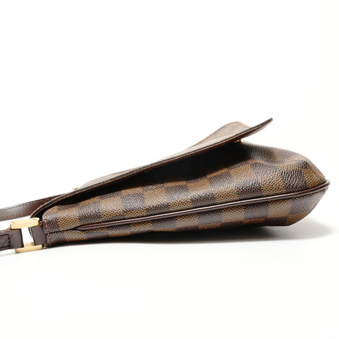 LOUIS VUITTON 2003 Damier Musette Salsa Long Shoulder Bag Brown WS28575