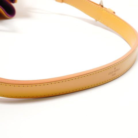 LOUIS VUITTON 1996 Epi Petit Noe Black Shoulder Bag yellow WS28576