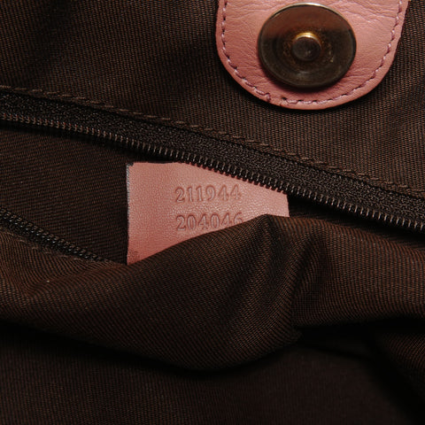 GUCCI GG canvas Shoulder Bag beige WS28580