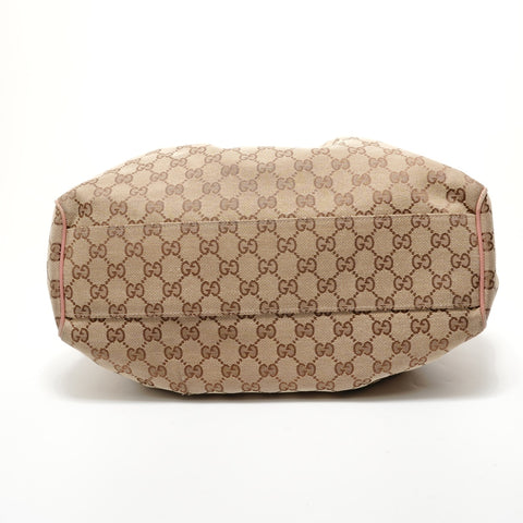 GUCCI GG canvas Shoulder Bag beige WS28580