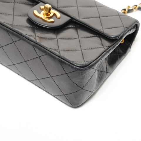CHANEL Lamb Mini Matelassé, Unit 6 Shoulder Bag black WS28584