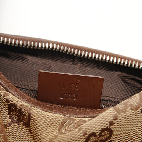 GUCCI GG canvas Shoulder Bag beige WS28586