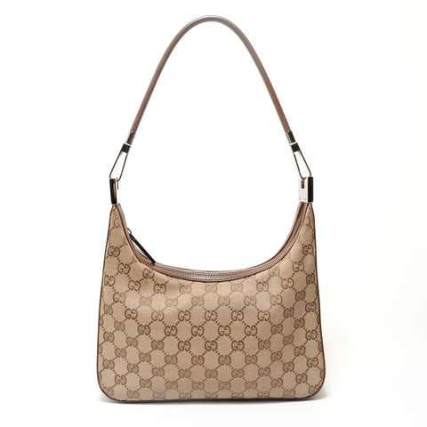 GUCCI GG canvas Shoulder Bag beige WS28586
