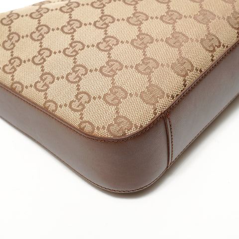 GUCCI GG canvas Shoulder Bag beige WS28586