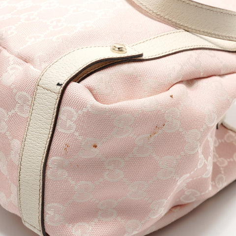 GUCCI Abbey GG canvas Tote Bag pink WS28587