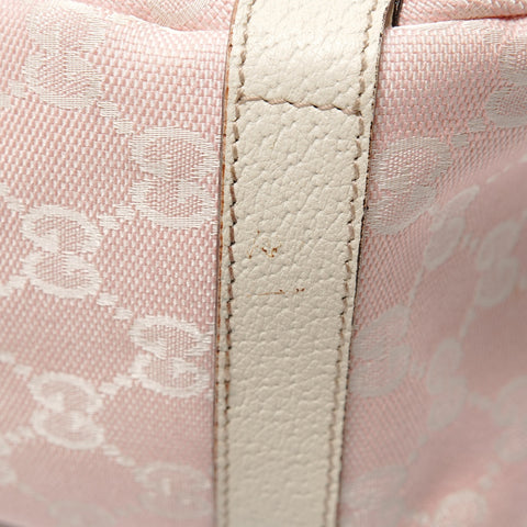 GUCCI Abbey GG canvas Tote Bag pink WS28587