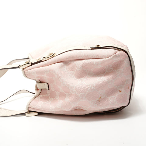 GUCCI Abbey GG canvas Tote Bag pink WS28587