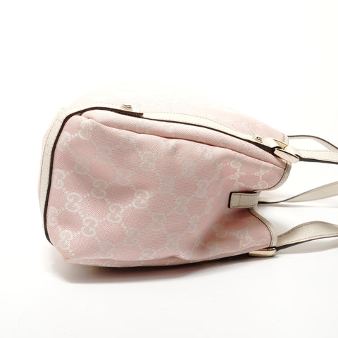 GUCCI Abbey GG canvas Tote Bag pink WS28587