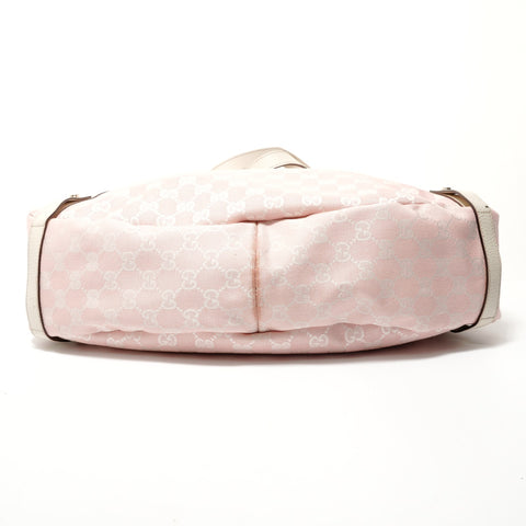 GUCCI Abbey GG canvas Tote Bag pink WS28587