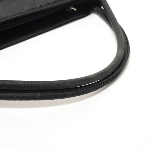PRADA One belt nylon Handbag black WS28588