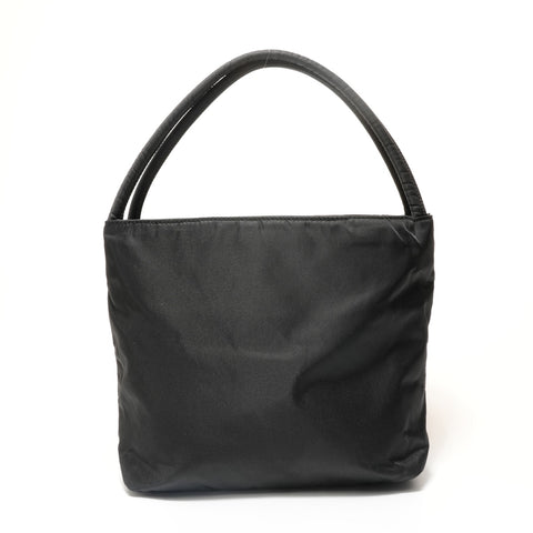 PRADA One belt nylon Handbag black WS28588
