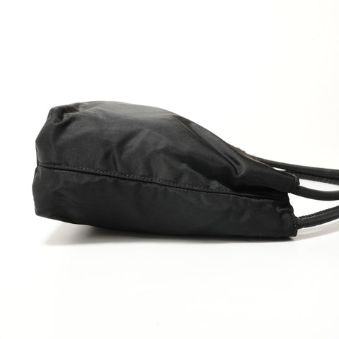 PRADA One belt nylon Handbag black WS28588