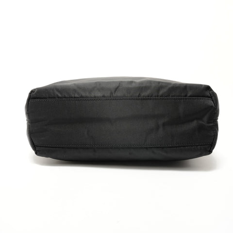 PRADA One belt nylon Handbag black WS28588