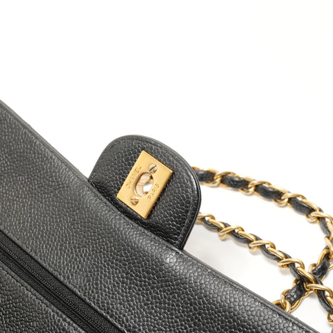 CHANEL Series 6 Matelass 25 Gold Metal Shoulder Bag black WS28589