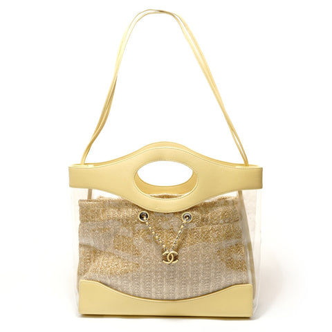 CHANEL Item No. 26, 2018-2019 Chanel 31 Handbag yellow WS28590
