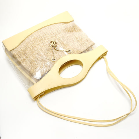 CHANEL Item No. 26, 2018-2019 Chanel 31 Handbag yellow WS28590