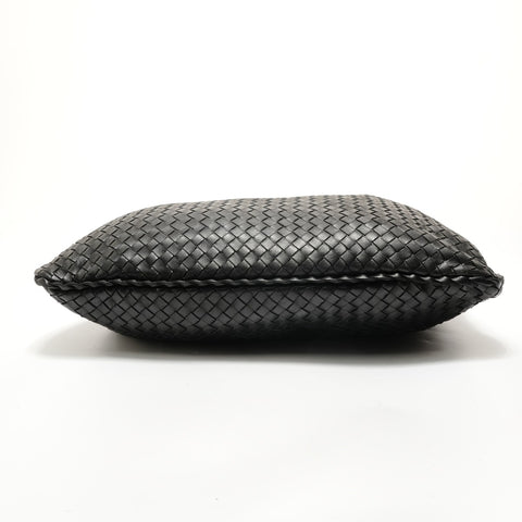BOTTEGAVENETA INTRECCIATO leather Shoulder Bag black WS28592