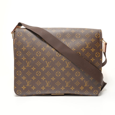 LOUIS VUITTON Monogram Abbesses, made in 2010. Shoulder Bag Brown WS28596