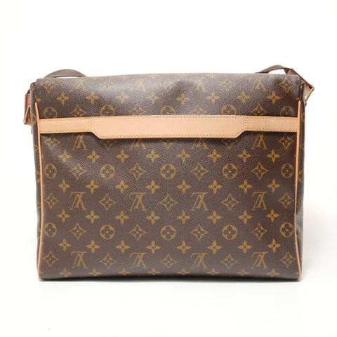 LOUIS VUITTON Monogram Abbesses, made in 2010. Shoulder Bag Brown WS28596