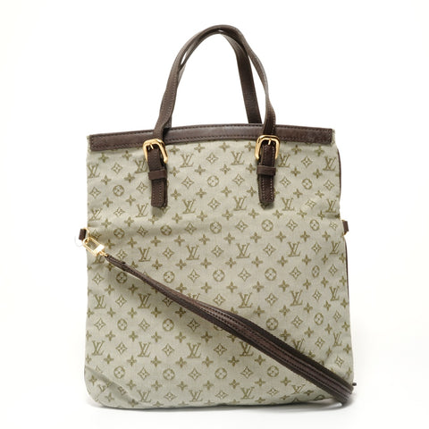 LOUIS VUITTON Monogram Franoise 2-way Shoulder Bag green WS28598