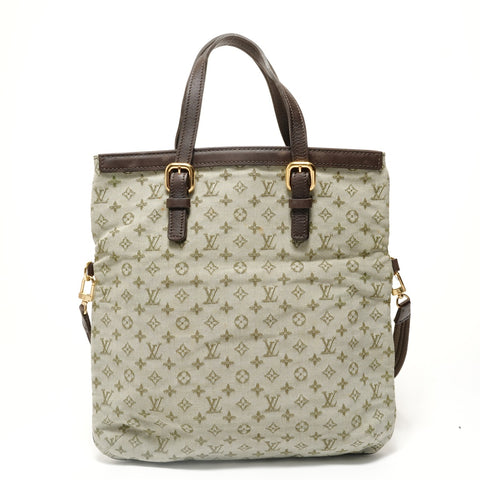 LOUIS VUITTON Monogram Franoise 2-way Shoulder Bag green WS28598