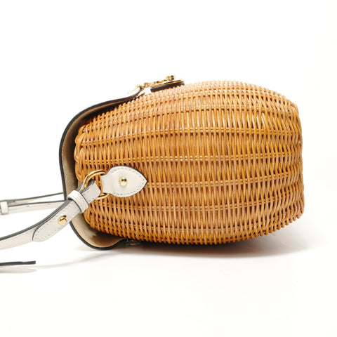Miu Miu Basket bag Shoulder Bag Brown WS28601